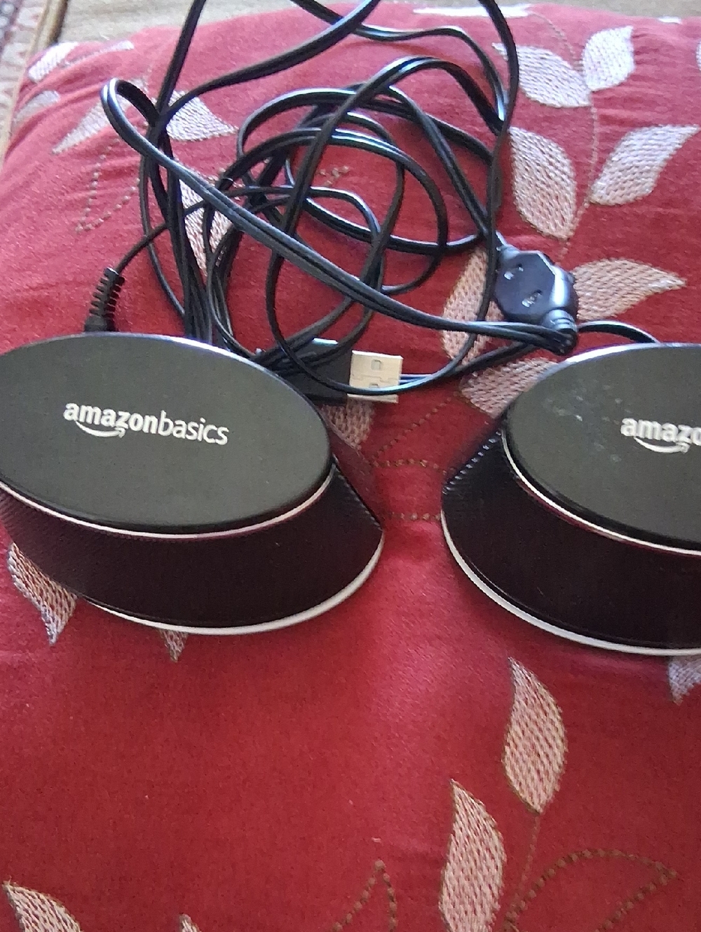 AmazonBasics USB Computer Speakers in Black